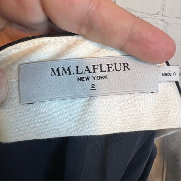 M.M. Lafleur Wool Straight Leg size 2 - Picture 7 of 7